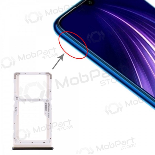 Xiaomi Redmi Note 8 Pro SIM kortholder grå (Mineral Grey)