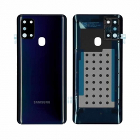 Samsung A217 Galaxy A21s 2020 bakside (svart) (brukt grade C, original)