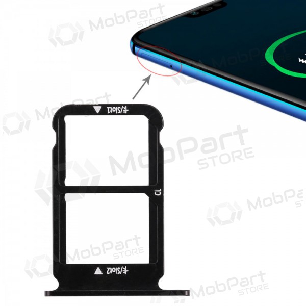 Huawei Honor 10 SIM kortholder (svart)