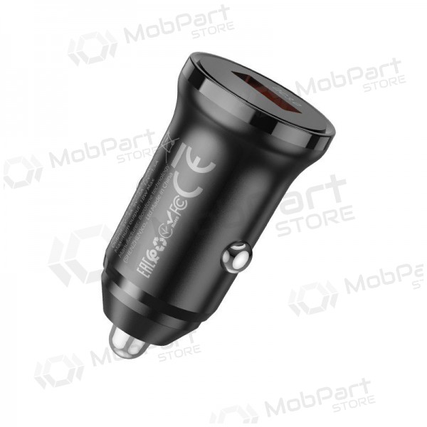 Lader automobilinis Borofone BZ18 Quick Charge 3.0 18W (svart)