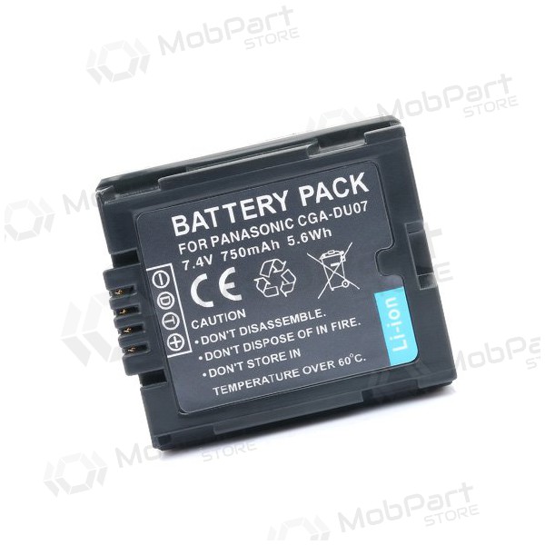 Panasonic VW-VBD070, CGA-DU07 foto batteri / akkumulator Panasonic VW-VBD070, CGA-DU07 foto batteri / akkumulator