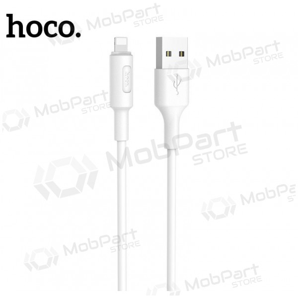 USB kabel HOCO X25 lightning 1.0m (hvit)
