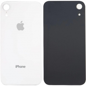 Apple iPhone XR bakside (hvit) (bigger hole for camera)