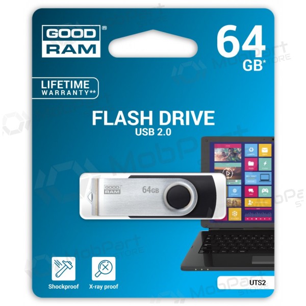 Minnepinne GOODRAM UTS2 64GB USB 2.0