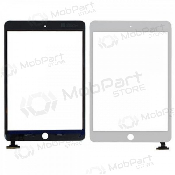 Apple iPad mini / iPad mini 2 berøringssensitivt glass (hvit)