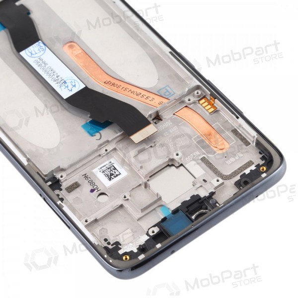 Xiaomi Redmi Note 8 Pro skjerm (svart) (med ramme) (original) Xiaomi Redmi Note 8 Pro skjerm (svart) (med ramme) (original)