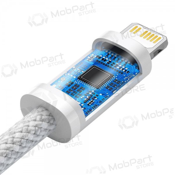 USB kabel Baseus Dynamic Type-C - Lightning 20W 2.0m (hvit) CALD000102