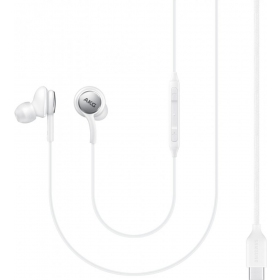 Hodetelefoner / ørepropper Samsung AKG EO-IC100BWEGEU Type-C (hvitt)