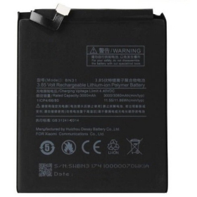 Xiaomi Redmi Mi A1 / Mi 5X / Note 5A (BN31) batteri / akkumulator (3000mAh)