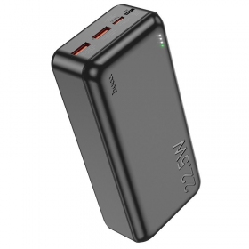 Powerbank Power Bank Hoco J101B PD 20W+Quick Charge 3.0 22.5W 30000mAh svart