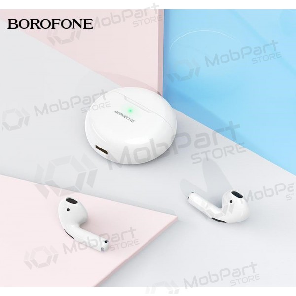 Trådløs hodetelefoner / headset Borofone BE41 Felice TWS (hvitt) Trådløs hodetelefoner / headset Borofone BE41 Felice TWS (hvitt)