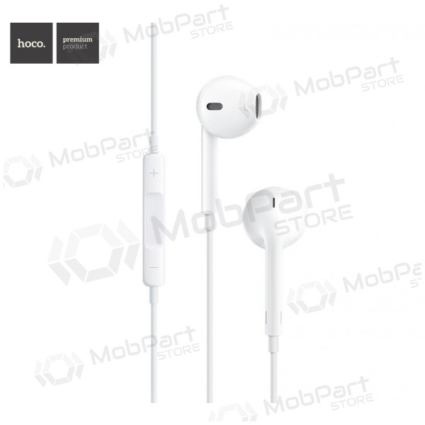 Hodetelefoner / ørepropper HOCO M1 3,5mm (hvitt) Hodetelefoner / ørepropper HOCO M1 3,5mm (hvitt)