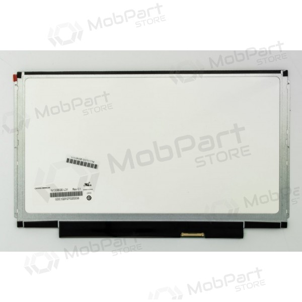 Matrica 13.3" 1366x768 HD, LED, SLIM, matinė, 40pin (dešinėje), A+
