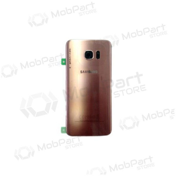 Samsung G935F Galaxy S7 Edge bakside rosa (rose pink) (brukt grade C, original) Samsung G935F Galaxy S7 Edge bakside rosa (rose pink) (brukt grade C, original)