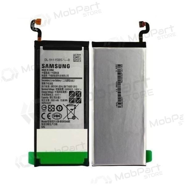 Samsung G935F Galaxy S7 Edge (EB-BG935ABE) batteri / akkumulator (3600mAh) (service pack) (original) Samsung G935F Galaxy S7 Edge (EB-BG935ABE) batteri / akkumulator (3600mAh) (service pack) (original)