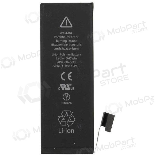 Apple iPhone 5 batteri / akkumulator (1440mAh) - Premium Apple iPhone 5 batteri / akkumulator (1440mAh) - Premium