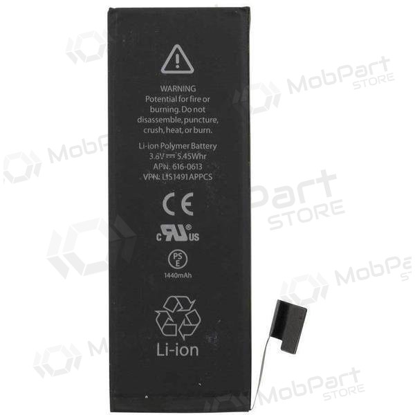 Apple iPhone 5 batteri / akkumulator (1440mAh) - Premium