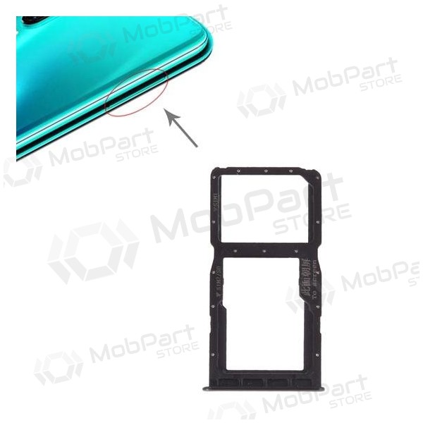 Huawei P30 Lite SIM kortholder (svart)