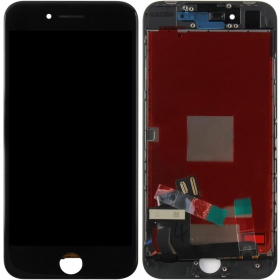Apple iPhone 8 / SE 2020 skjerm (svart) (refurbished, original)