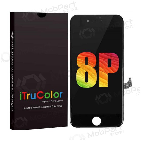 Apple iPhone 8 Plus skjerm (svart) (Premium) Apple iPhone 8 Plus skjerm (svart) (Premium)
