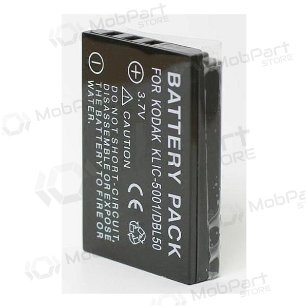 Kodak KLIC-5001, DB-L50 foto batteri / akkumulator