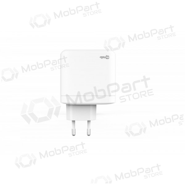 Lader BeHello USB-C 45W PD + 2 USB (hvit)