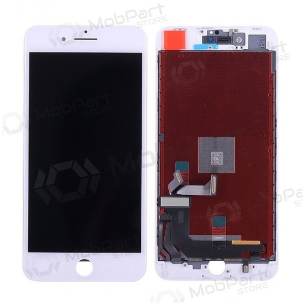Apple iPhone 8 Plus skjerm (hvit)
