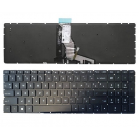 HP 250 G6, 255 G6, 256 G6, 258 G6, 15-BS with backlight (US) tastatur