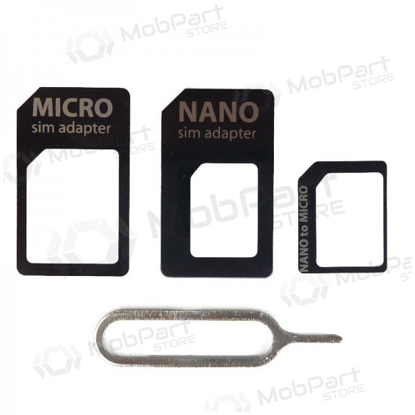 NanoSIM og MicroSIM adapter