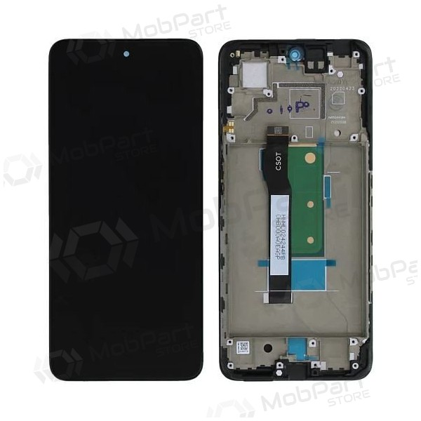 Xiaomi Poco X4 GT 5G / Redmi Note 11T Pro 5G / Note 11T Pro+ 5G skjerm (svart) (med ramme) (service pack) (original) Xiaomi Poco X4 GT 5G / Redmi Note 11T Pro 5G / Note 11T Pro+ 5G skjerm (svart) (med ramme) (service pack) (original)
