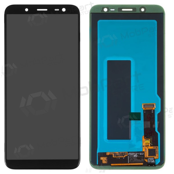 Samsung J600FN Galaxy J6 (2018) skjerm (svart) (service pack) (original) Samsung J600FN Galaxy J6 (2018) skjerm (svart) (service pack) (original)