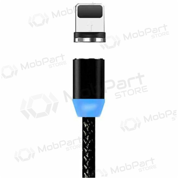 USB kabel Magnetic Lightning 1.0m (hvit)