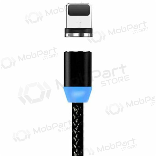 USB kabel Magnetic Lightning 1.0m (hvit)