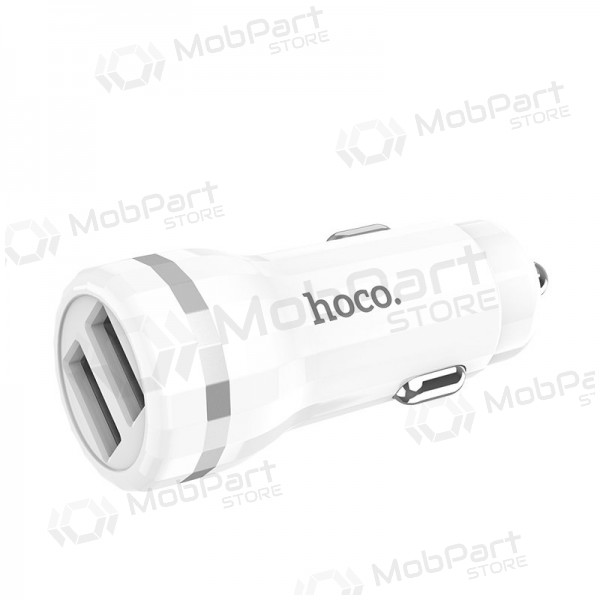 Lader automobilinis Hoco Z27 (2.4A) (hvit)