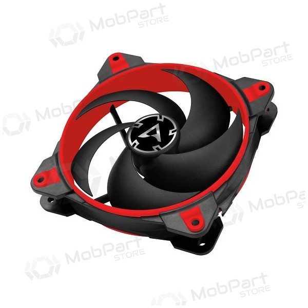 ARCTIC BioniX P120 PWM PST fan, 4-pin, 120mm, rød