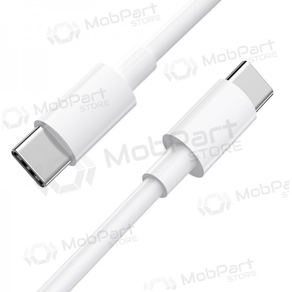 USB kabel Borofone BX44 Type-C - Type-C 100W 1.0m (hvit)