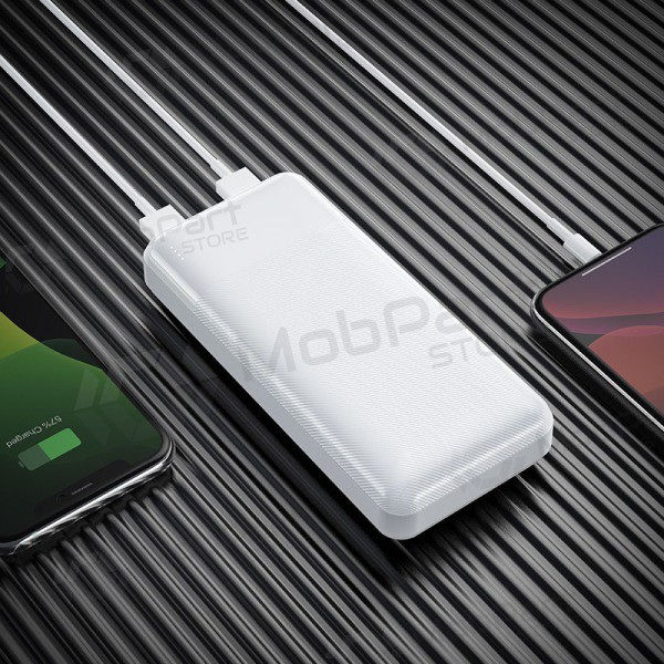 Powerbank Power Bank Hoco J72A 20000mAh hvitt