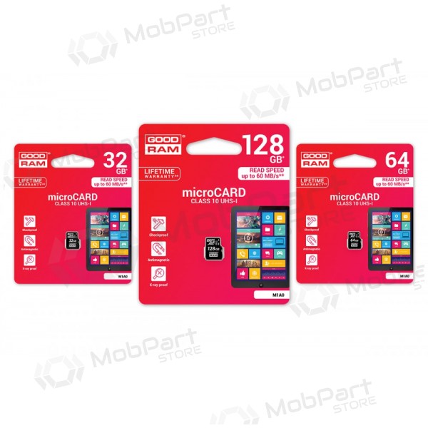 Minnekort GOODRAM MicroSD 16Gb (class 10)