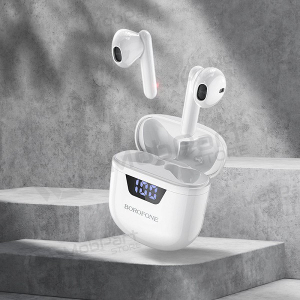 Trådløs hodetelefoner / headset Borofone BW05 Pure TWS (hvitt) Trådløs hodetelefoner / headset Borofone BW05 Pure TWS (hvitt)