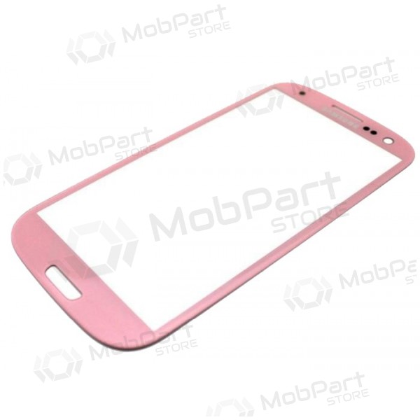 Samsung i9300 Galaxy S3 / i9301 Galaxy S3 Neo / i9300i Galaxy S3 Neo Skjermglass (lyserød) (for screen refurbishing)