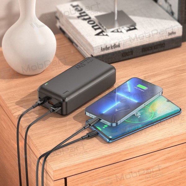 Powerbank Power Bank Hoco J101B PD 20W+Quick Charge 3.0 22.5W 30000mAh svart