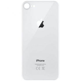 Apple iPhone 8 bakside (sølvgrå) (bigger hole for camera)