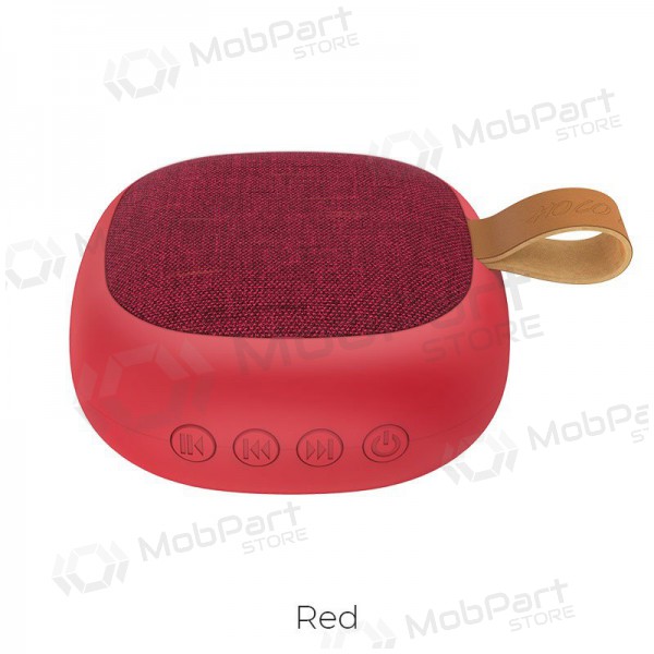 Bluetooth nešiojamas topphøyttaler Hoco BS31 (rød)