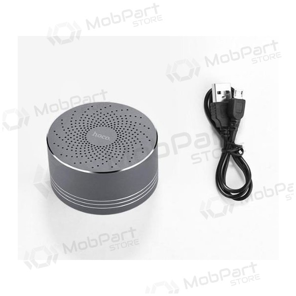 Bluetooth bærbar høyttaler HOCO BS5 (MicroSD, hodetelefoner / headset, AUX,FM) (grå)