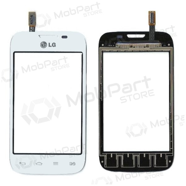 LG L40 Dual D170 berøringssensitivt glass (hvit)