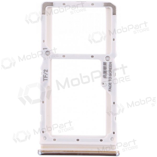 Xiaomi Redmi Note 8 Pro SIM kortholder hvit (Pearl White)