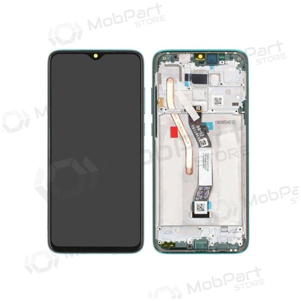 Xiaomi Redmi Note 8 Pro skjerm (grønn) (med ramme) (service pack) (original)