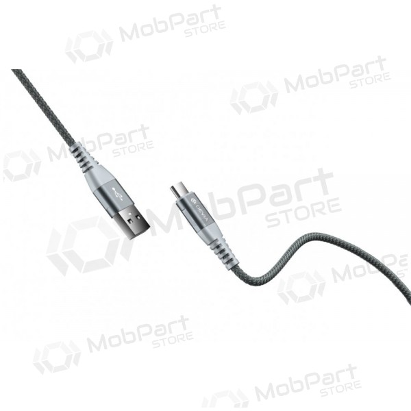 USB kabel Devia Shark Type-C 1.5m 5A (hvit)