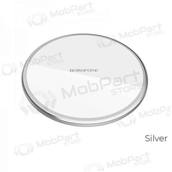 Lader trådløs Borofone BQ3 (10W) (sølvgrå)