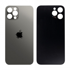 Apple iPhone 12 Pro bakside (svart) (bigger hole for camera)